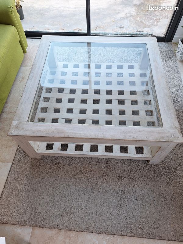 Table basse en Teck (image 2)