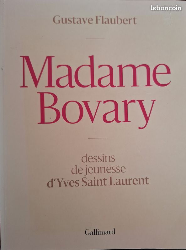 Livre Gustave Flaubert "Madame Bovary" (image 1)
