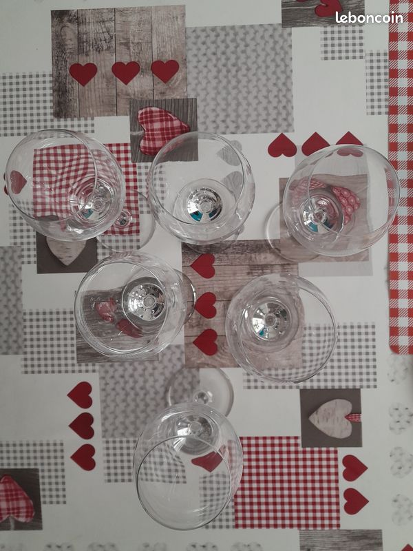 6 verres à vin (image 2)
