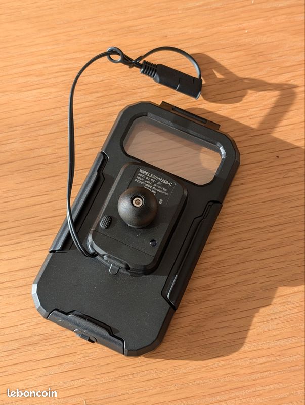 Support pour smartphone nox (chargeur sans fil) - Support telephone - R'BIERS MOTOS
