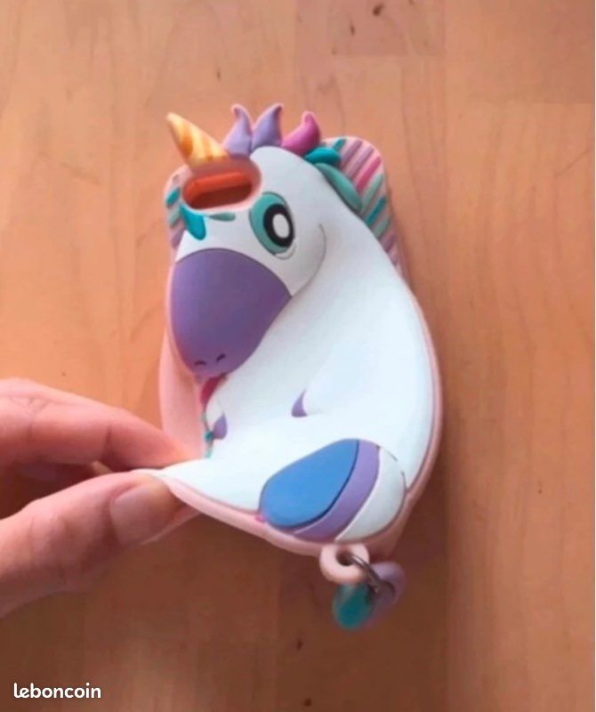 Coque IPhone 5/5S/SE - Licorne Perchée - Mignonne - Claire's - Neuve