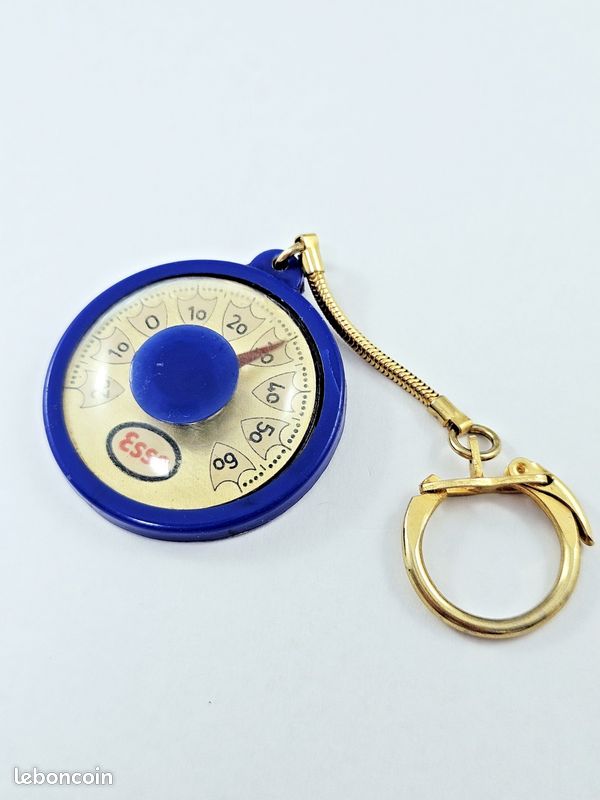 Porte-clés Vintage JO Moscou 1980 – Avec Thermomètre, Souvenir URSS
