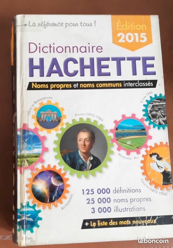 Dictionnaire Hachette 2015 (image 1)