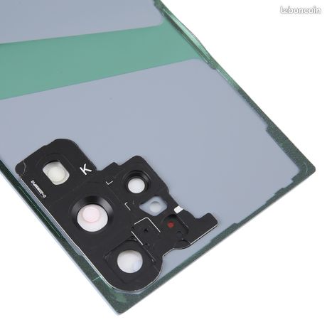 Cache Batterie Vitre Arrière Noire pour Samsung Galaxy S23 (S911B) (Sans logo