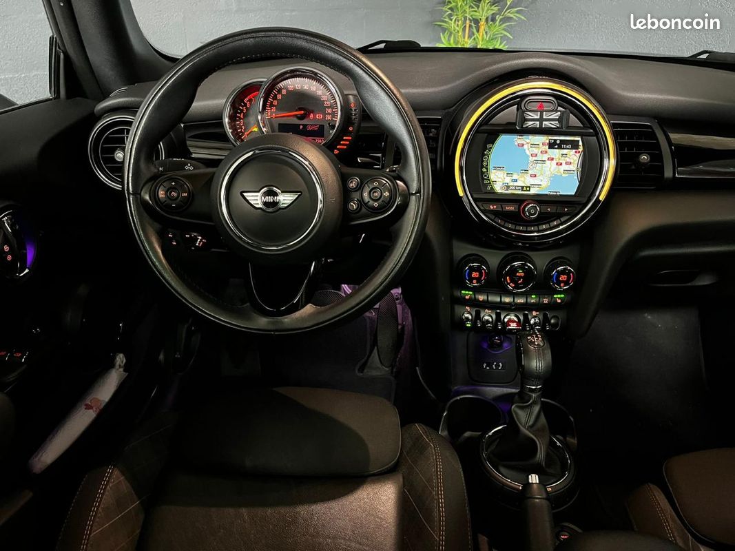 MINI COOPER 1.5i 136CH BVA F56 EDITION SEVEN - TOIT OUVRANT - GARANTIE 6 MOIS MINIMUM (image 9)