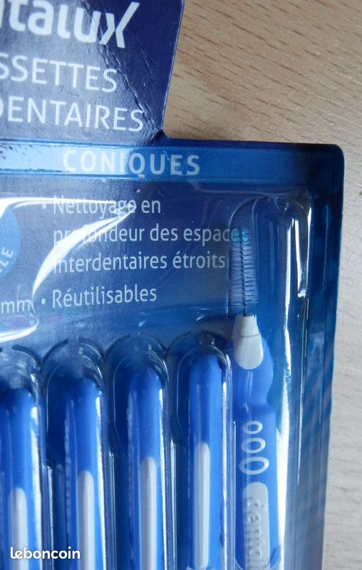 Lot De 2 X 40 Brossettes Interdentaires DENTAPRO - Hygiène Dentaire Optimale - Neuf