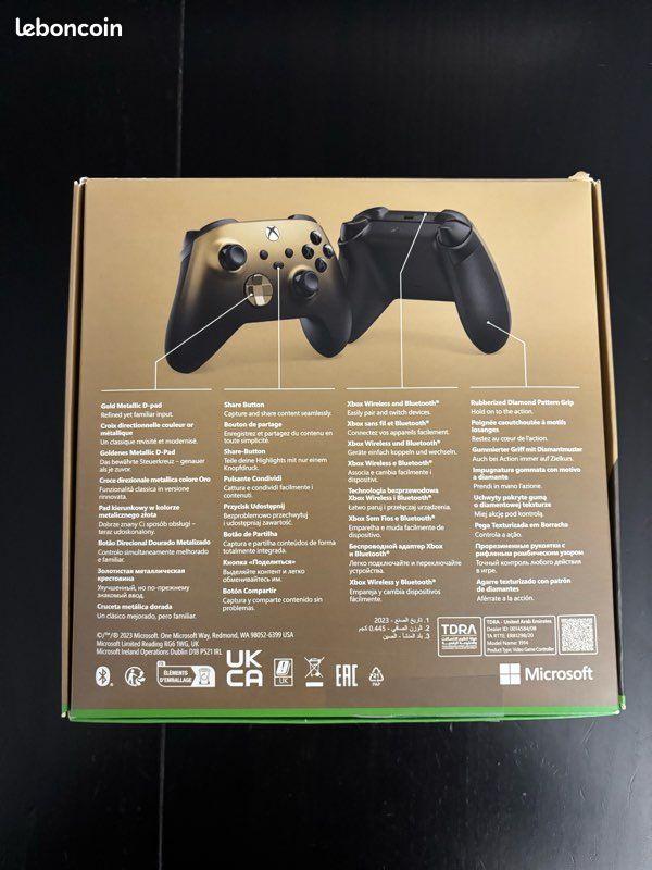 Manette sans fil PowerA FUSION Pro pour Xbox Series X|S avec Lumectra