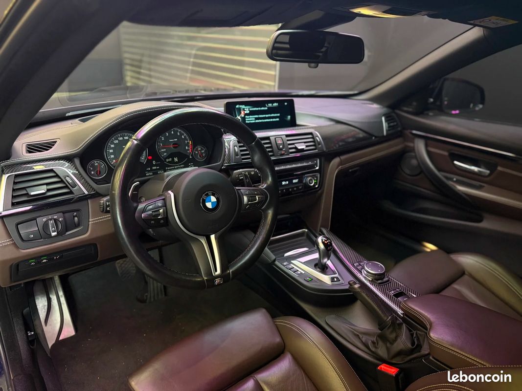 BMW M4 CABRIOLET F83 431 ch M DKG7 - HISTORIQUE COMPLET BMW - PAS DE MALUS (image 8)