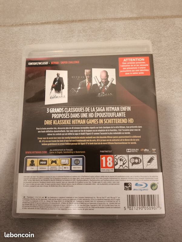 Hitman hd collection Xbox 360 - Jeux vidéo