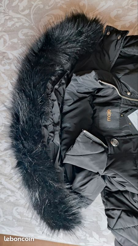 Doudoune longue maje Vêtements