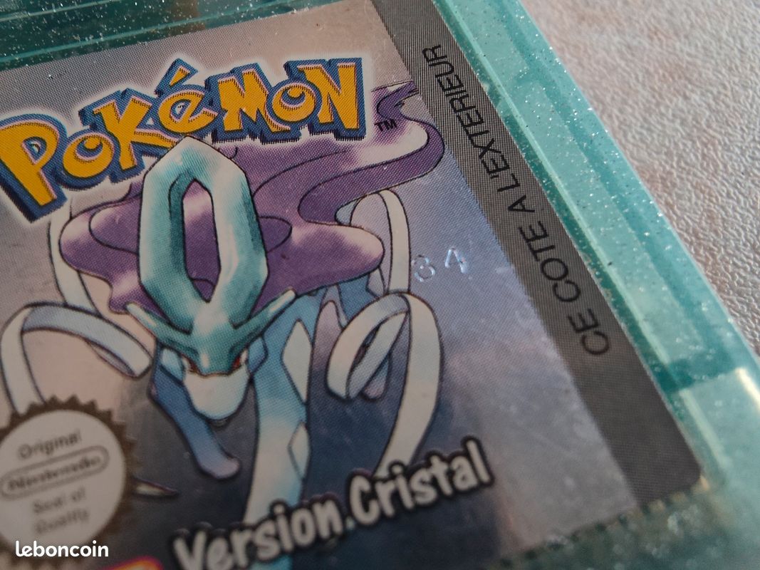[VENDU] GameBoy Color - Pokémon version Cristal (image 4)