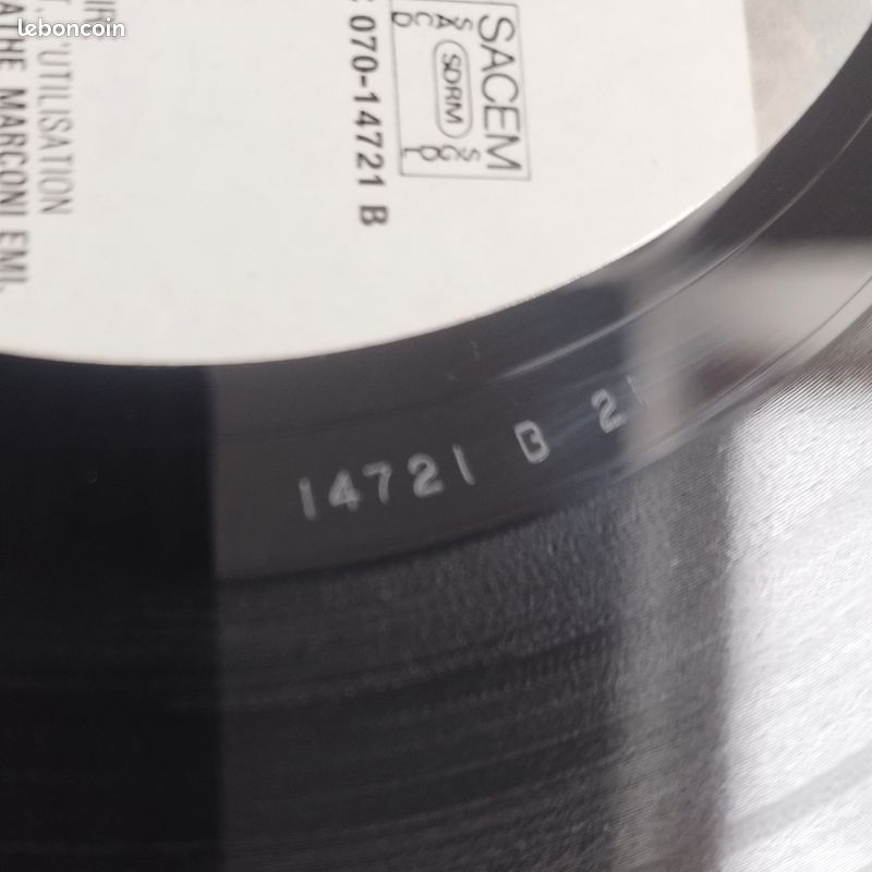 Disque vinyle 33t Gérard Manset LP Royaume De Siam (sortie 1979) (image 9)