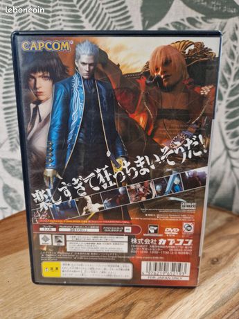 Jeu Devil May Cry PS2 Japonais NTSC-J - Version Complète Avec Livret - Très Bon état