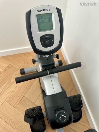 Rameur Marcy RM413 Pliable - Résistance Magnétique, 8 Niveaux, 4kg Volant, Neuf