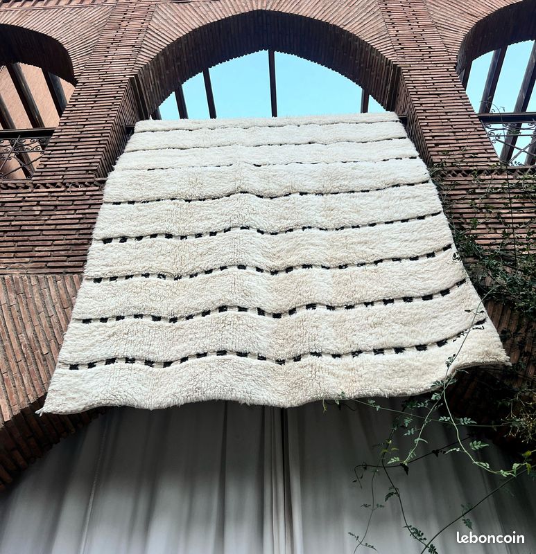 Tapis marocains Beni Ourain : Achetez nos magnifiques tapis tissés à la main – The Boho Lab