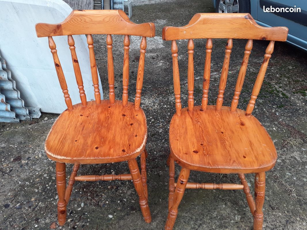 3 chaises western (image 2)
