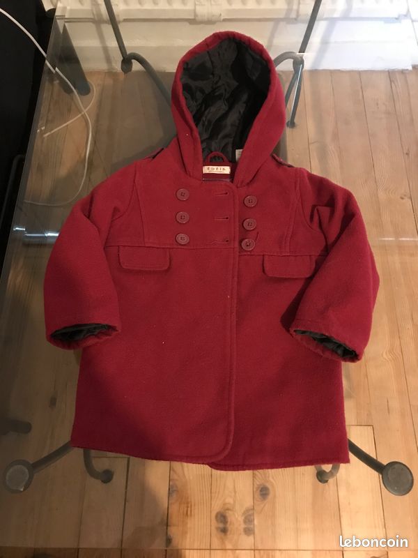 Capuche Manteau Rouge Femme La Redoute La Redoute Manteau Fille