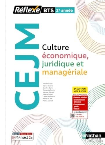 Manuel scolaire BTS 2e année "Culture, économique, juridique et manageriale (image 1)