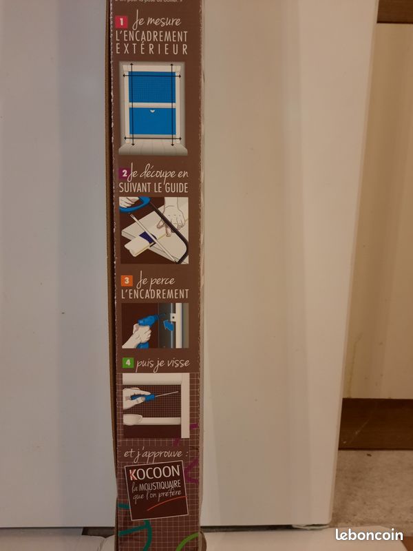 Moustiquaire en aluminium recoupable pour fenêtre (image 5)