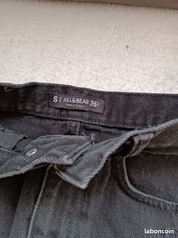 Jupe en jean effet troué (image 2)