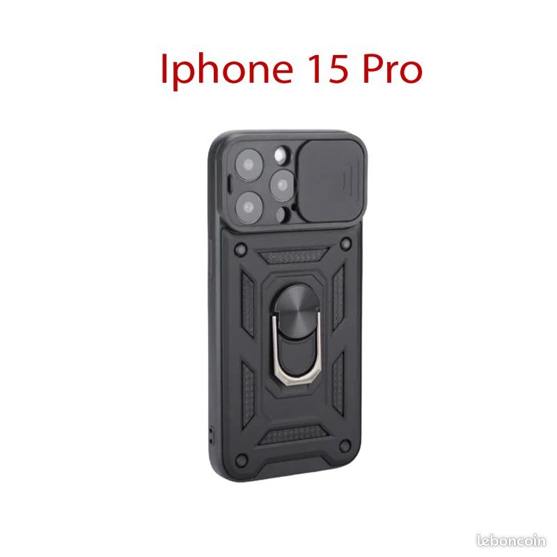 Coque iPhone 15 Pro Defender Slide (image 1)