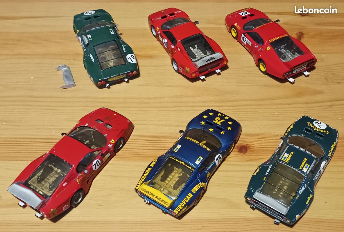 Lot de 6 miniatures 512 BB LM Ferrai 1/43 AMR Tron BAM (image 2)
