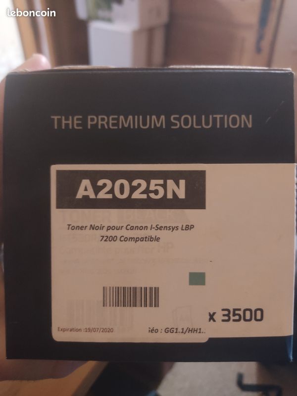 Toner noir A2025N canon (image 2)
