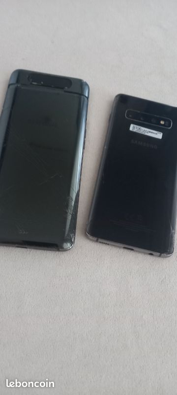Samsung s10 et Samsung A80pour piece (image 2)