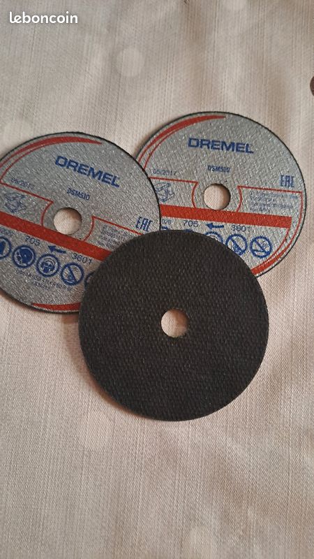 2 pack disque DREMEL a tronconné 2 x 3 pièces neuf emballé de 77 mm de diametre (image 2)