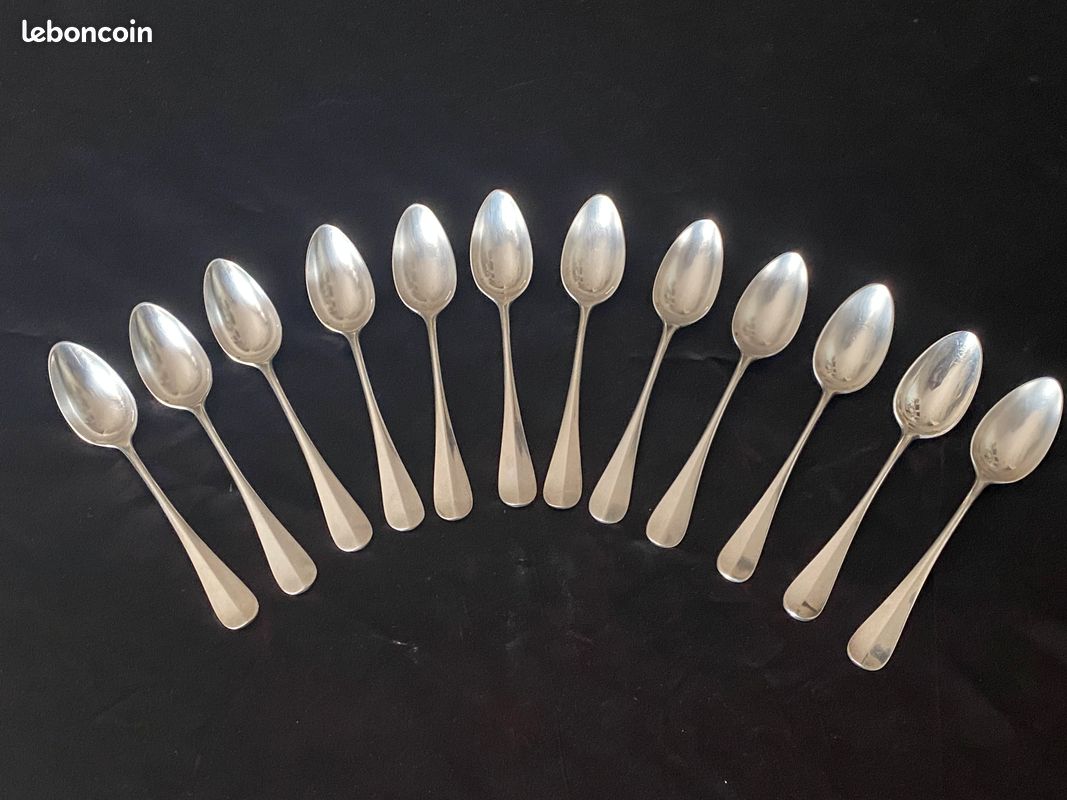 Ménagère complète - Métal Argenté - 12 couverts