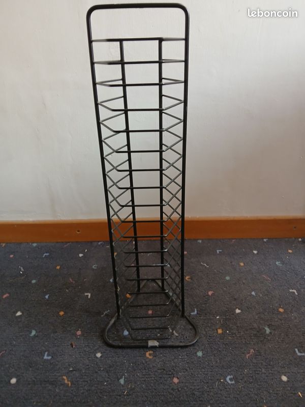 Colonne support range CD en métal 19 CD (image 1)
