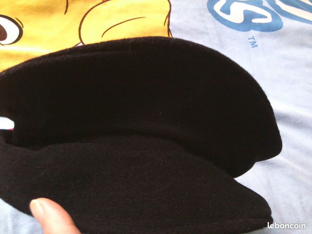 Chapeau noir laine La Redoute (image 6)