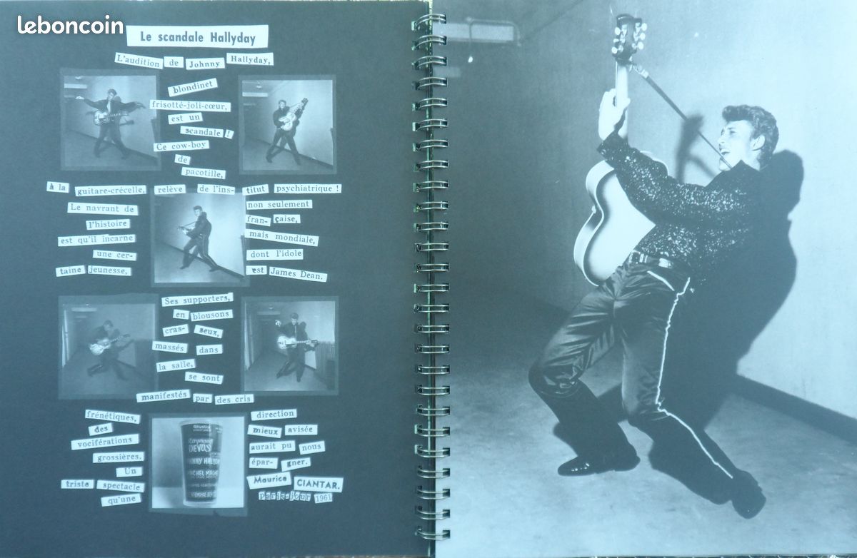 Johnny hallyday le livre métal très peu utilisé comme neuf série speciale collector numerotee 37256 (image 12)