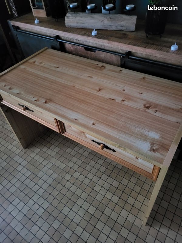 Bureau en bois (image 3)