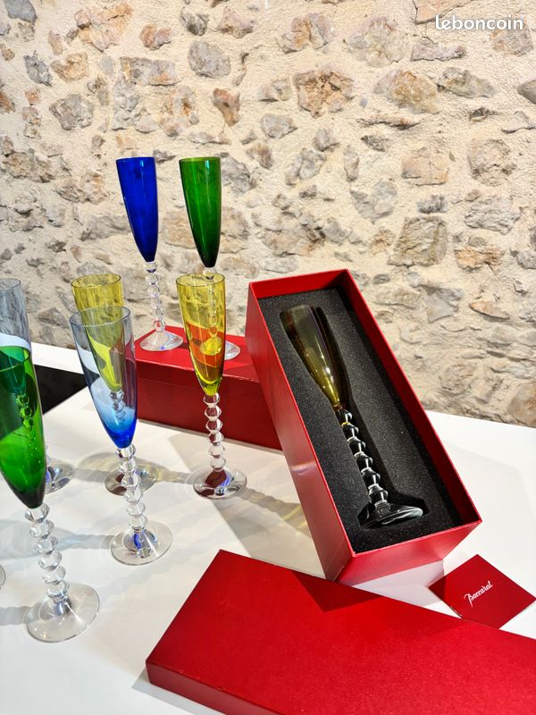 Flûtes cristal Baccarat FLUTISSIMO - Modèle Véga (image 3)