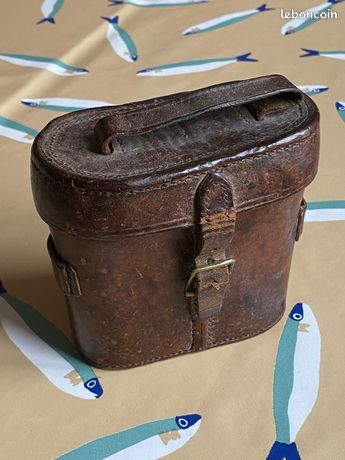 Jumelles Anciennes LEMAIRE FABJ PARIS en Étui cuir