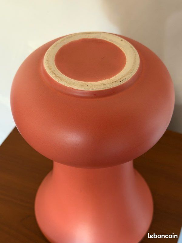 Vase céramique rose (image 3)