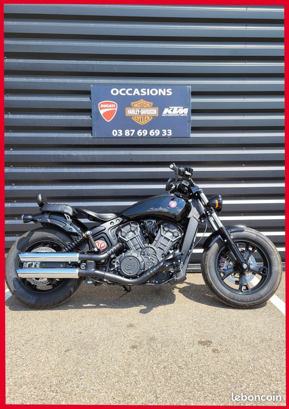 INDIAN SCOUT BOBBER SIXTY A2 Garantie constructeur 07/2025 Motos