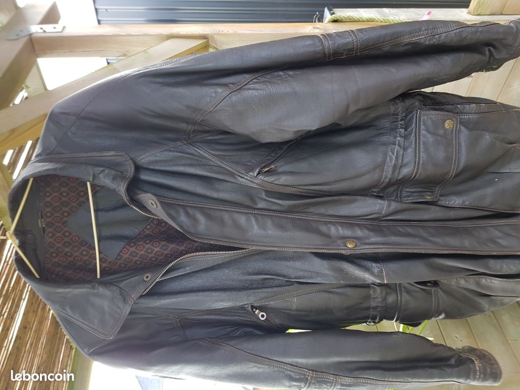 Vends Veste trois quart cuir ovin (image 2)