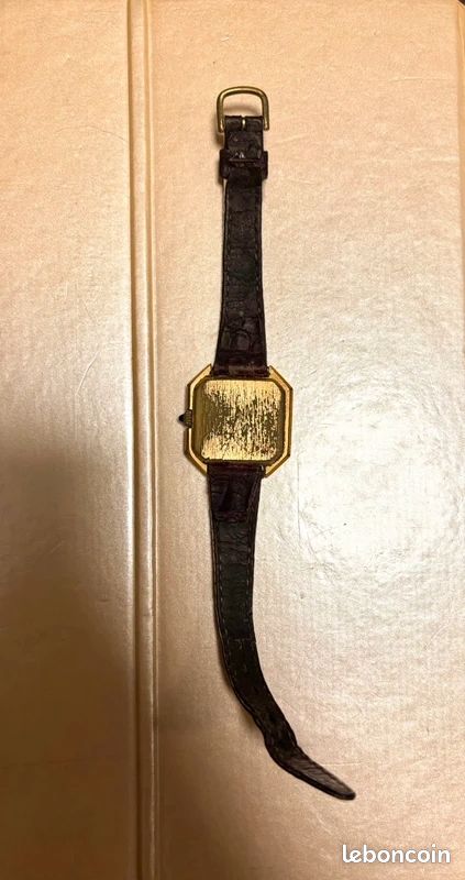 Montre Mécanique Femme VECA Vintage Suisse - Années 1970, Acier, Rectangle, Fonctionne