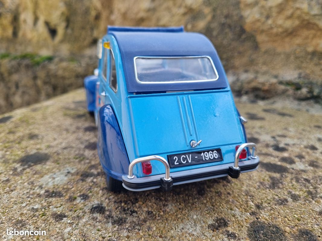 CITROEN 2CV AZU La Camionnette Du Garage 1/43 Eligor EUR 14,95