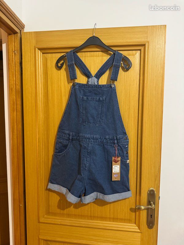 Salopette courte Lee Cooper taille XXL neuve (image 1)