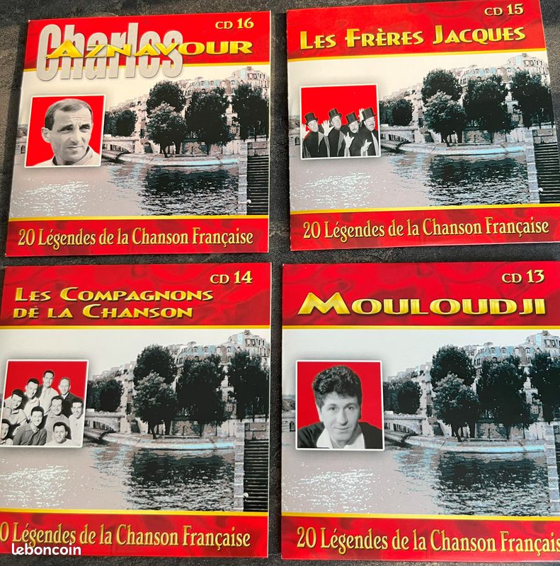 20 Légendes de la Chanson Française Coffret 5 CD (image 7)