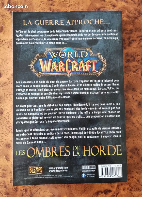 Roman World of Warcraft - Vol'Jin Les ombres de la horde (Grand format) (image 2)