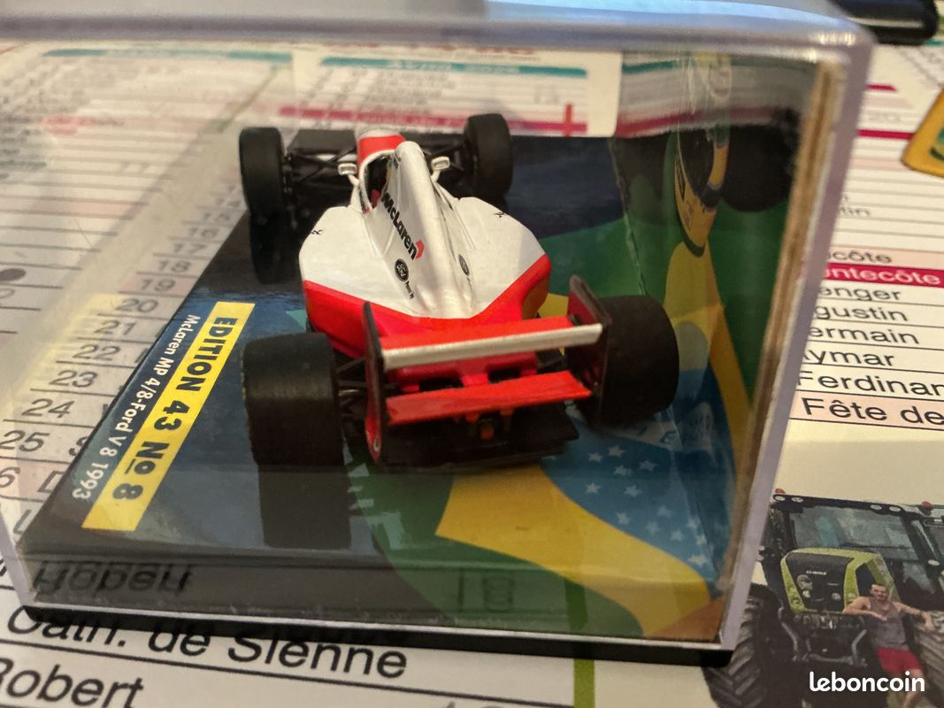 Minichamps 1:43 A. Senna McLaren Ford MP4/8 1st Win GP Australia Formula One 1993 540414341