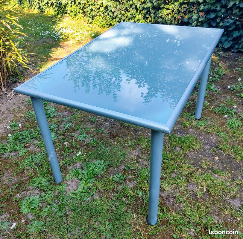 Vend bureau en verre (image 2)
