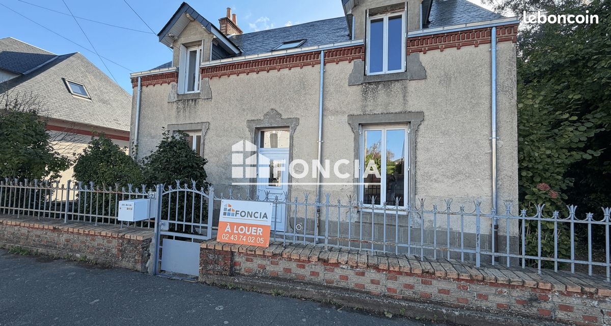 Maison 5 pièces 109 m² · à Montbizot · 109 m² · 845 €/mois