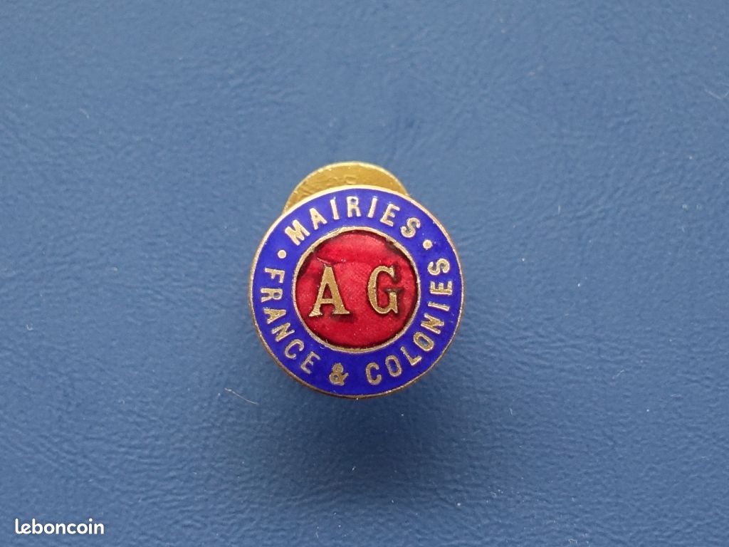 Ancienne Broche Insigne émaillée Blason Ville De Mayence (Mainz) - Occasion
