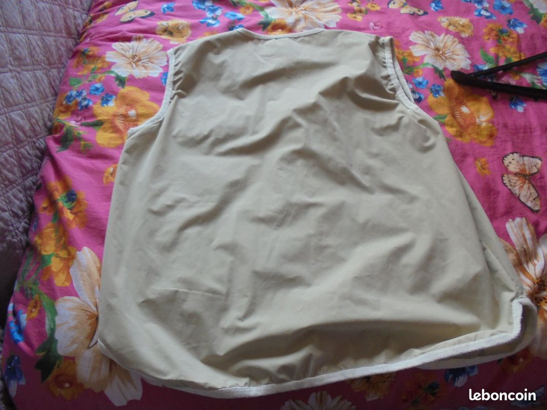 Gilet sans manche style saharienne (image 2)