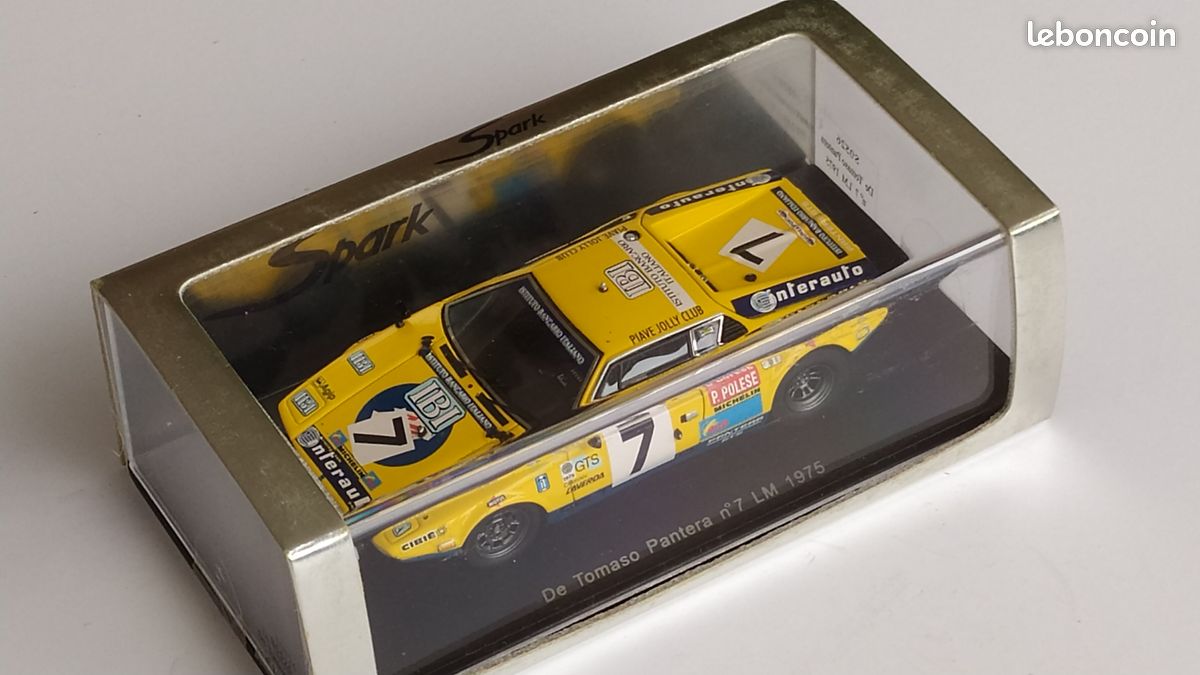 1/43 Spark De Tomaso Pantera GTS 1972 Yellow S0532 | #483172790